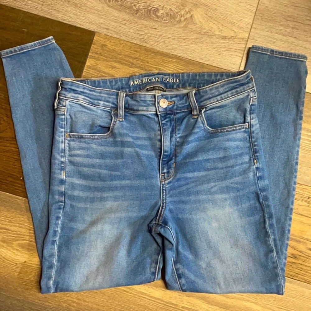 American Eagle hi-rise jeggings size 14